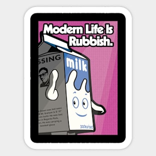 Blur - Modern Life is Rubbish Sticker